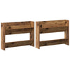 Zapatero vidaxl 2 piezas madera vieja 80 x 18 x 60 cm madera procesada