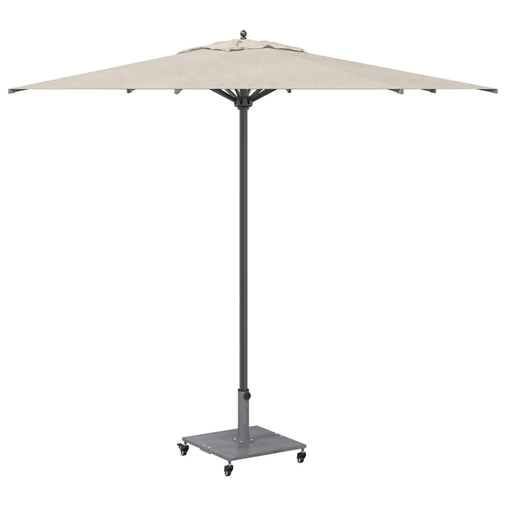 Vidaxx base de sombrilla gris oscuro aspecto madera 45 x 45 x 31,5 cm