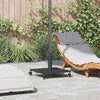 Base per ombrellone Vidaxx nera 45 x 45 x 31,5 cm