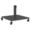 Vidaxl parasolvoet donkergrijs 45 x 45 x 31,5 cm