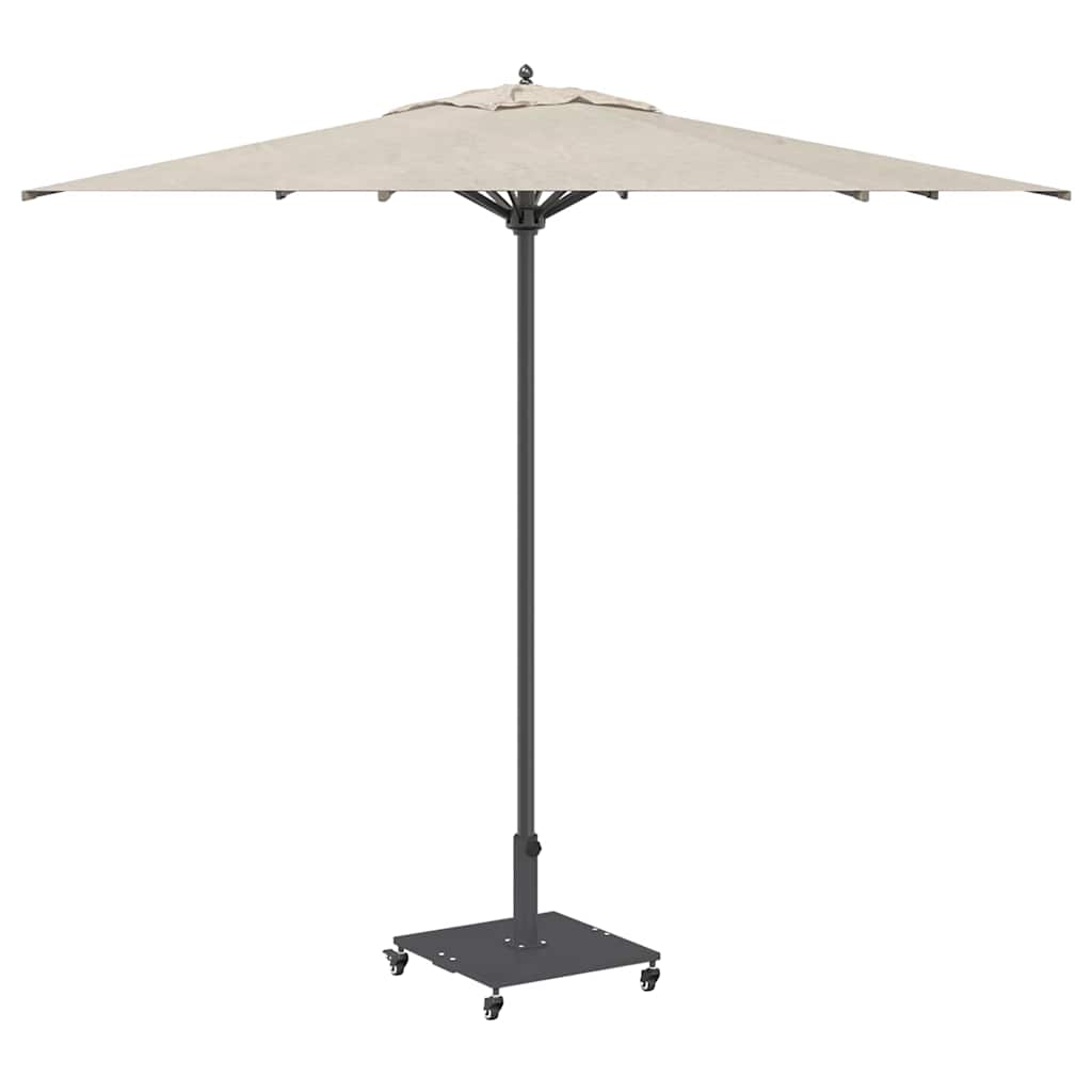 Base per ombrellone Vidaxl grigio scuro 45 x 45 x 31,5 cm