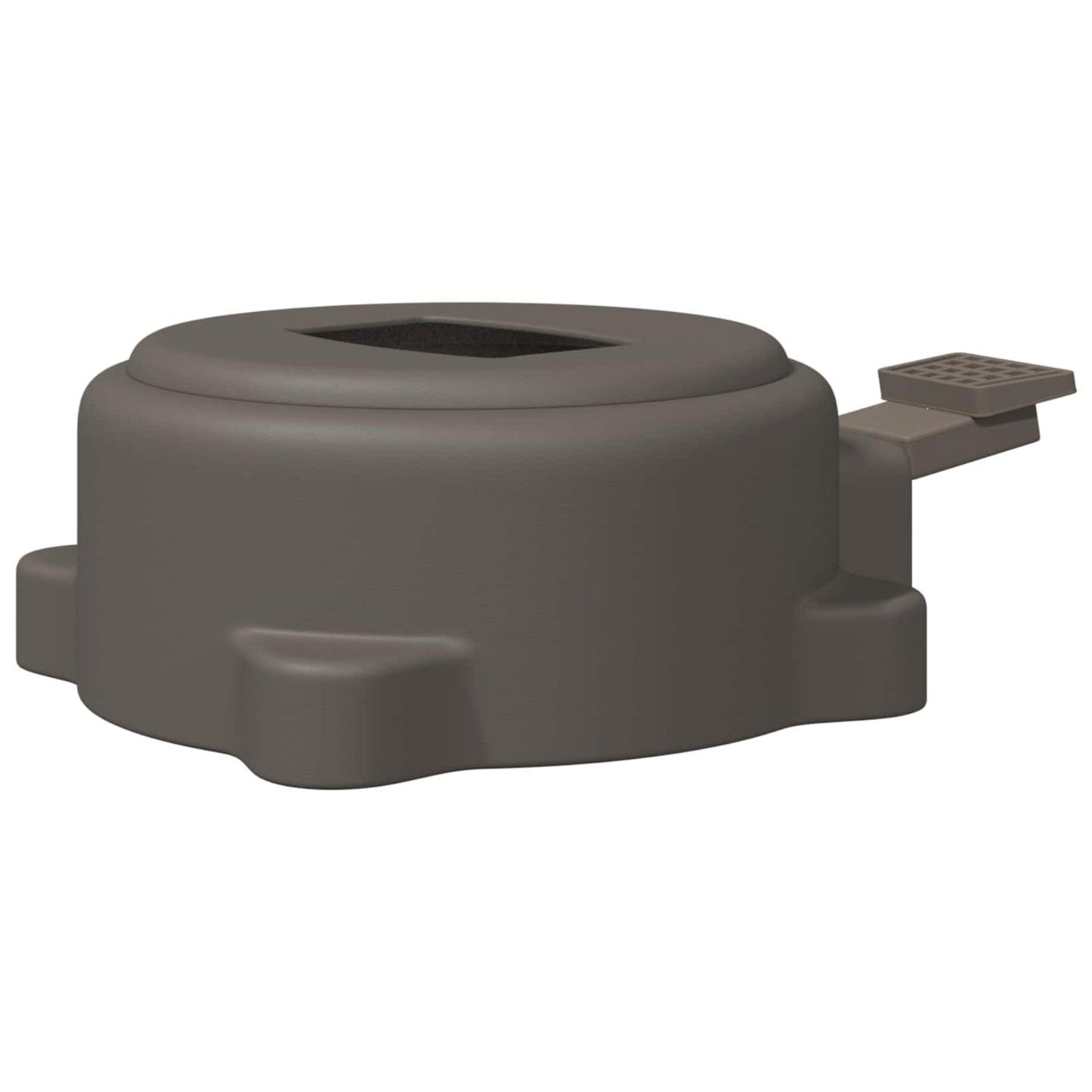 Base per ombrellone Vidaxx argento 23 x 14 x 6 cm