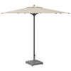 Base per ombrellone Vidaxx grigio scuro aspetto legno 45 x 45 x 31,5 cm