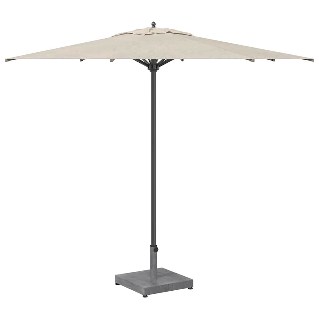 Vidaxx base de sombrilla gris oscuro aspecto madera 45 x 45 x 31,5 cm