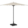 Base per ombrellone Vidaxx nera 45 x 45 x 31,5 cm