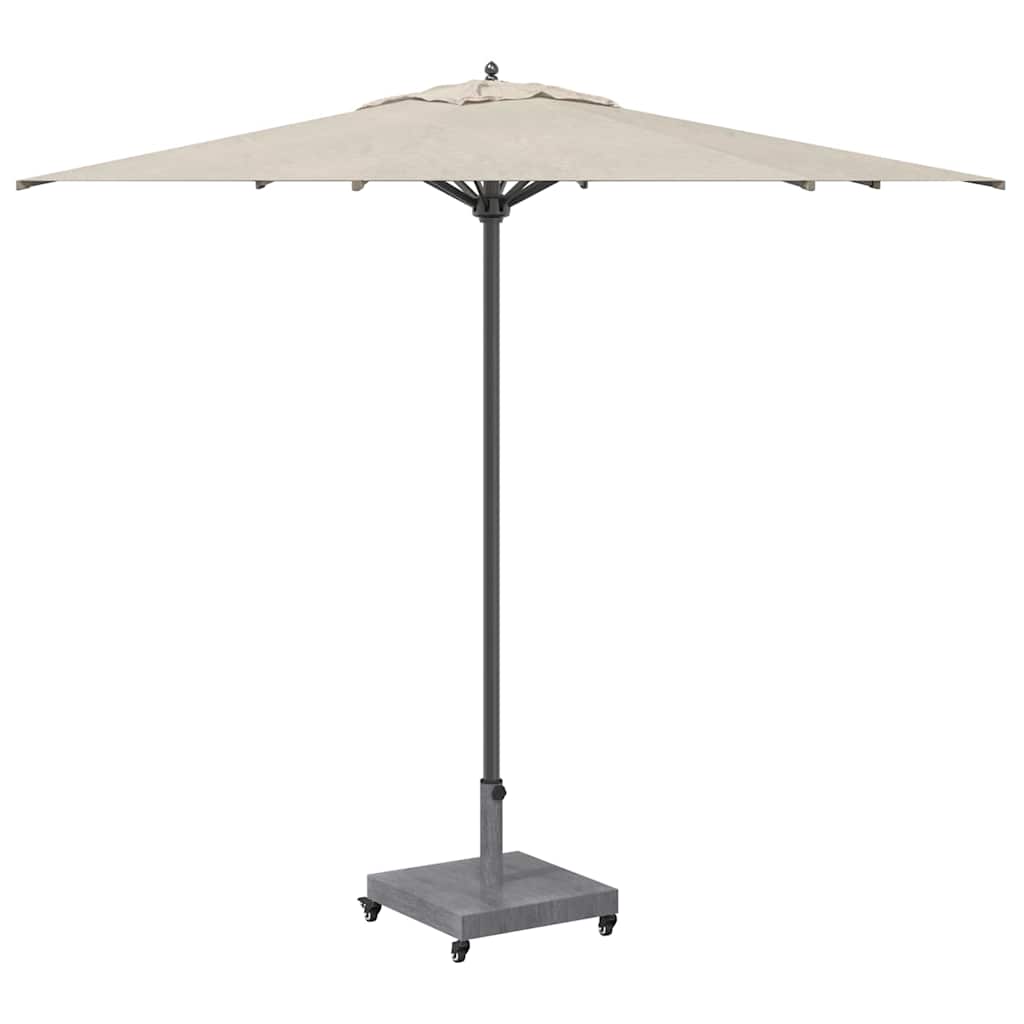 Vidaxx base de sombrilla gris oscuro aspecto madera 45 x 45 x 31,5 cm
