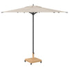 Base per ombrellone Vidaxx in legno chiaro 45 x 45 x 31,5 cm