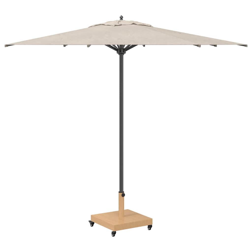 Vidaxx base de sombrilla madera clara 45 x 45 x 31,5 cm