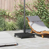 Base per ombrellone Vidaxx nera 45 x 45 x 31,5 cm