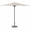 Base per ombrellone Vidaxx grigio scuro aspetto legno 48 x 48 x 32 cm