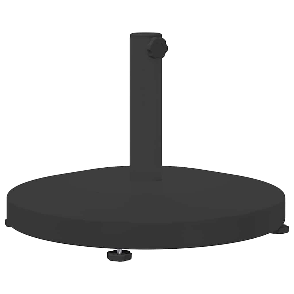 Base per ombrellone Vidaxx nera 48 x 48 x 32 cm