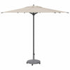 Vidaxx base de sombrilla gris oscuro aspecto madera 48 x 48 x 32 cm