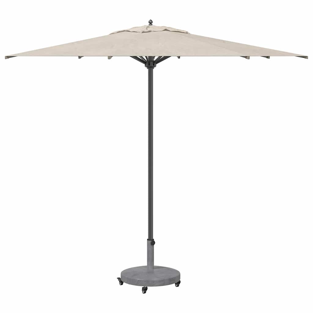 Vidaxx base de sombrilla gris oscuro aspecto madera 48 x 48 x 32 cm