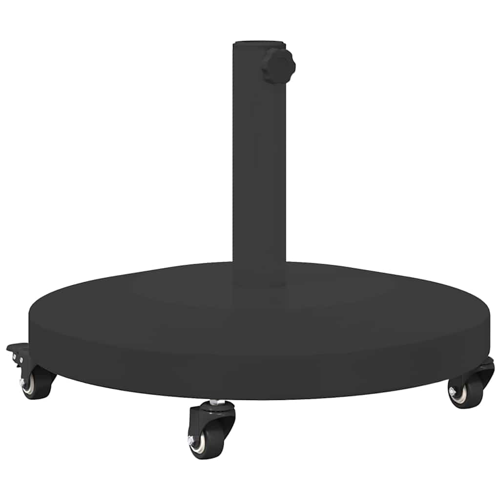 Base per ombrellone Vidaxx nera 48 x 48 x 32 cm