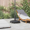 Base per ombrellone Vidaxl grigio scuro 48 x 48 x 32 cm