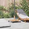 Base per ombrellone Vidaxx in legno chiaro 45 x 45 x 31,5 cm