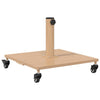 Base per ombrellone Vidaxx in legno chiaro 45 x 45 x 31,5 cm