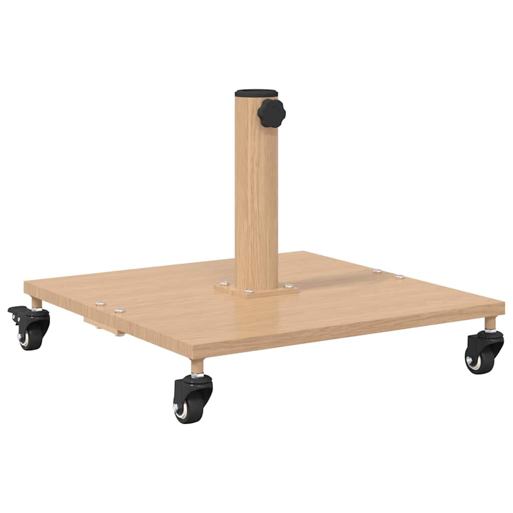 Vidaxx base de sombrilla madera clara 45 x 45 x 31,5 cm
