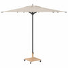 Base per ombrellone Vidaxx in legno chiaro 45 x 45 x 31,5 cm