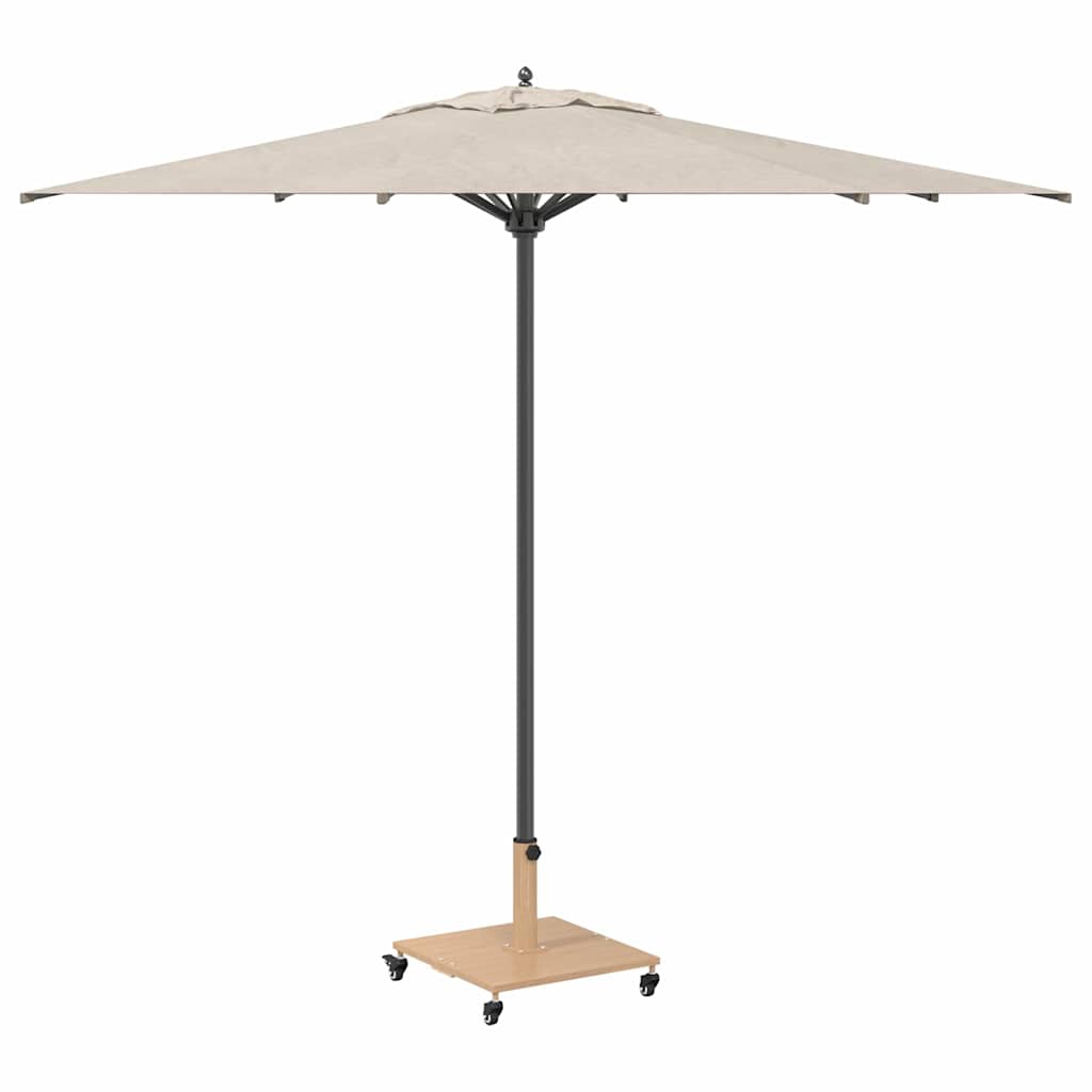 Vidaxx base de sombrilla madera clara 45 x 45 x 31,5 cm