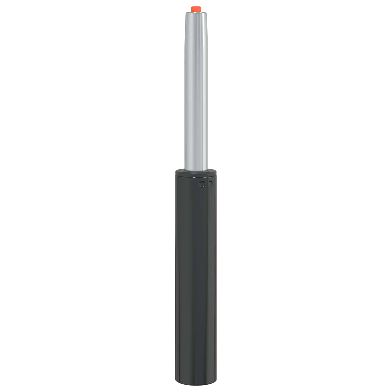 Sedia da ufficio VidaXL bombola di gas nera 307-447 mm ferro