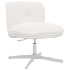 Vidaxl kantoorstoel gascilinder chroom 261-351 mm ijzer