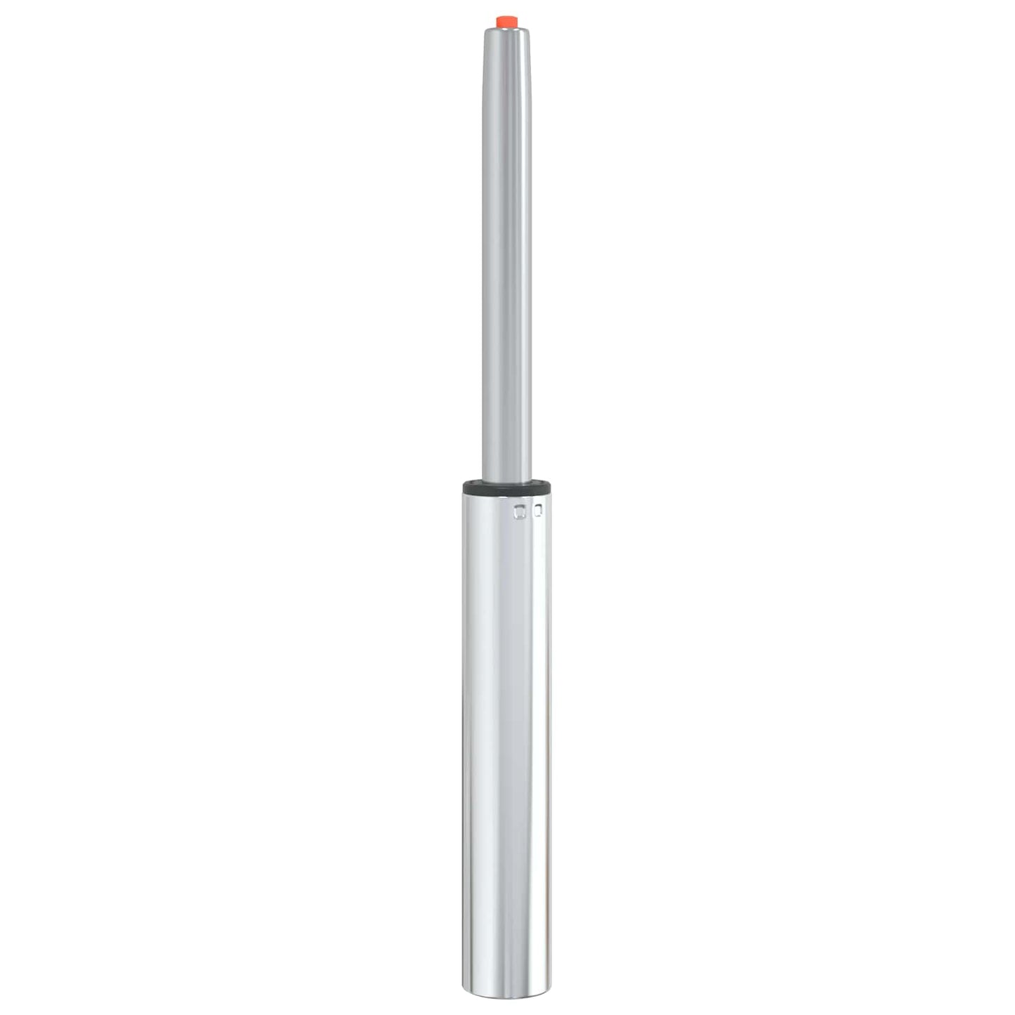 Vidaxl kantoorstoel gascilinder chroom 355-540 mm ijzer
