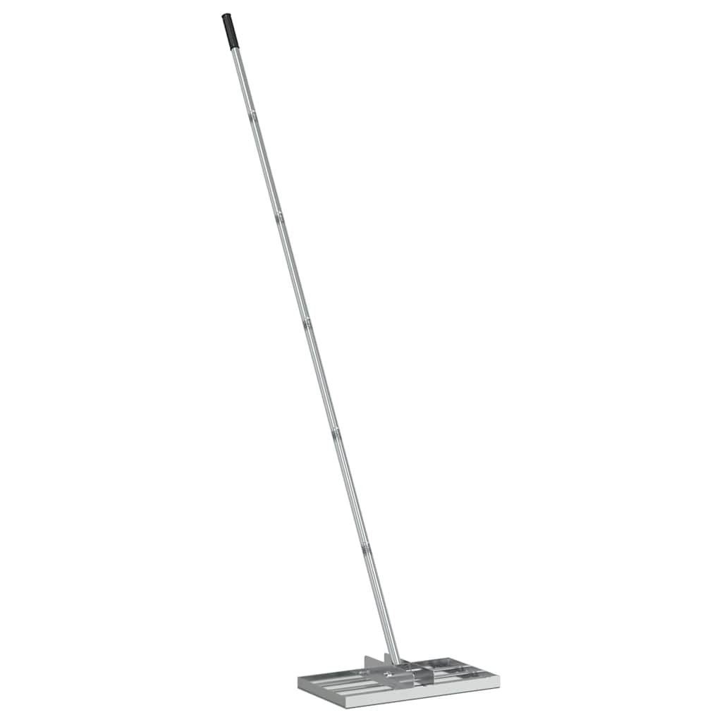 Rastrello da giardino Vidaxx argento 45 x 25 x 200 cm in acciaio inossidabile