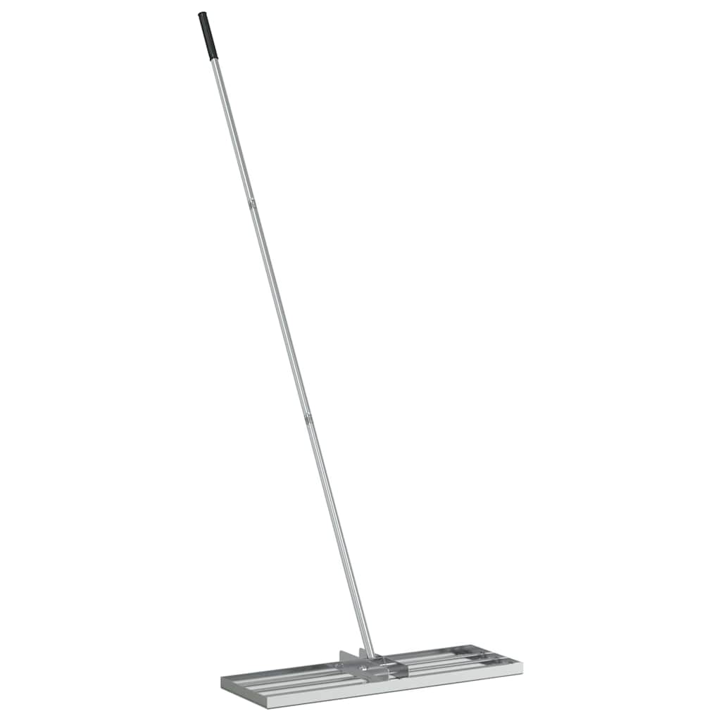 Rastrello da giardino Vidaxx argento 75 x 25 x 200 cm in acciaio inossidabile