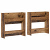 VidaXL zapatero 2 piezas madera vieja 60 x 18 x 60 cm madera procesada