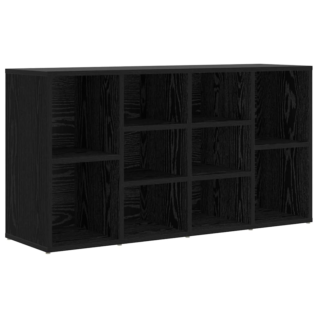 Vidaxx zapatero roble negro 103 x 30 x 54,5 cm madera contrachapada
