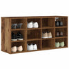 Vidaxl schoenenkast met plank oudhout 103 x 30 x 51 cm bewerkt hout