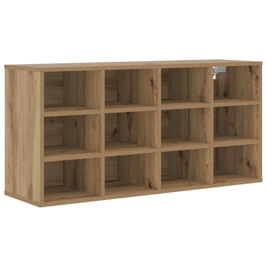 Vidaxx zapatero artesanal roble 103 x 30 x 51 cm madera contrachapada
