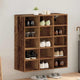 Vidaxx scarpiera con ripiano in legno vecchio 77,5 x 30 x 83,5 cm legno composito