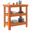 Vidaxl werkbank wasbruin 78,5 x 50 x 80 cm massief grenenhout