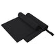 Vidaxl sporthanddoeken 2 pcs zwart 100 x 50 cm polyester en polyamide