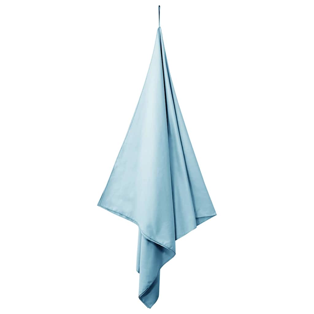 Vidaxl sporthanddoeken 2 pcs blauw 180 x 90 cm polyester en polyamide
