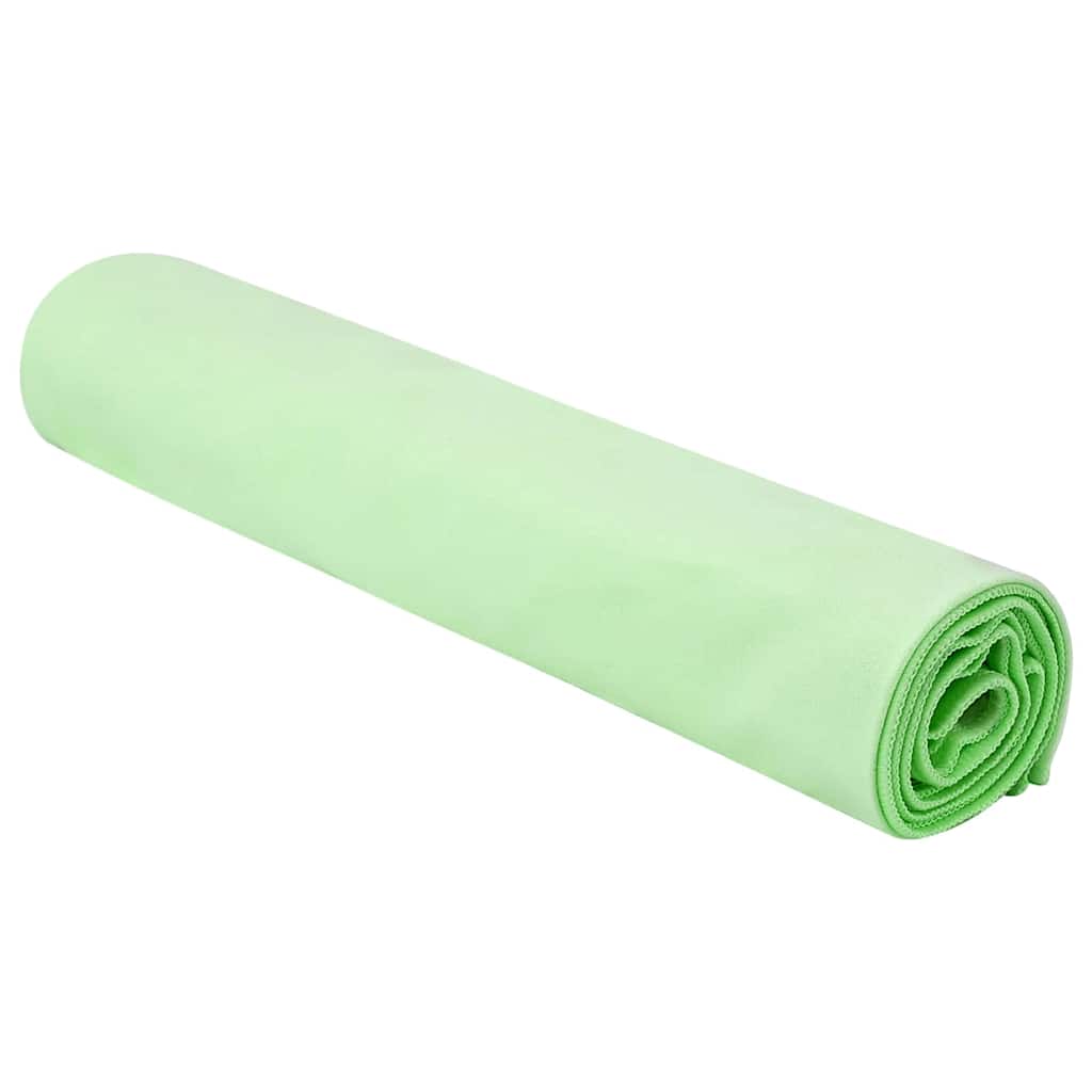 Vidaxx toallas deportivas 2 uds verde 140 x 70 cm poliéster y poliamida