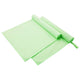 Vidaxl sporthanddoeken 2 pcs groen 180 x 90 cm polyester en polyamide