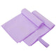 Vidaxl sporthanddoeken 2 pcs paars 50 x 30 cm polyester en polyamide