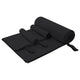 Vidaxl set van sporthanddoeken 3 pcs zwart polyester en polyamide