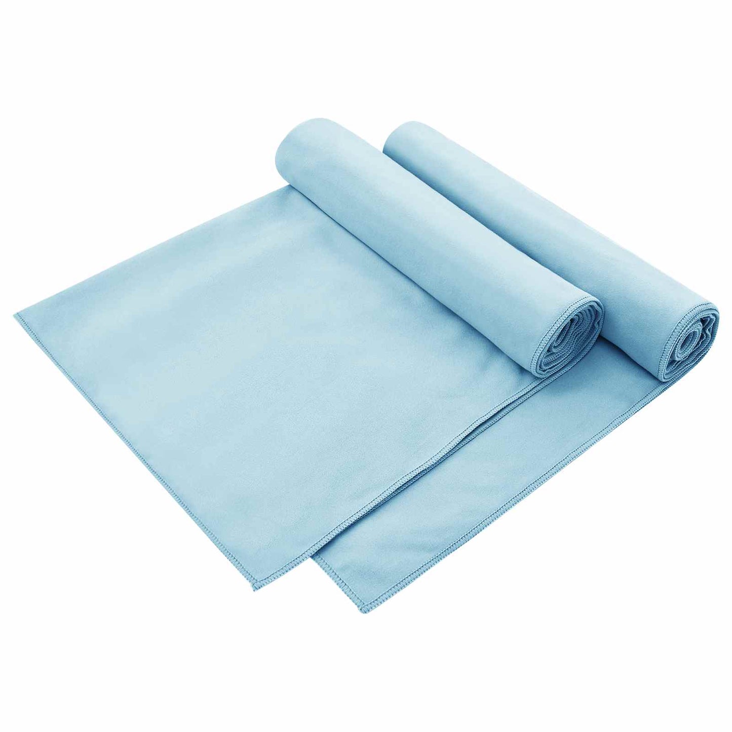 Asciugamani per sedia da esterno Vidaxx 2 pezzi blu 130 x 60 cm