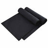 Vidaxl toallas para tumbona 2 piezas negro 210 x 75 cm poliéster y poliamida