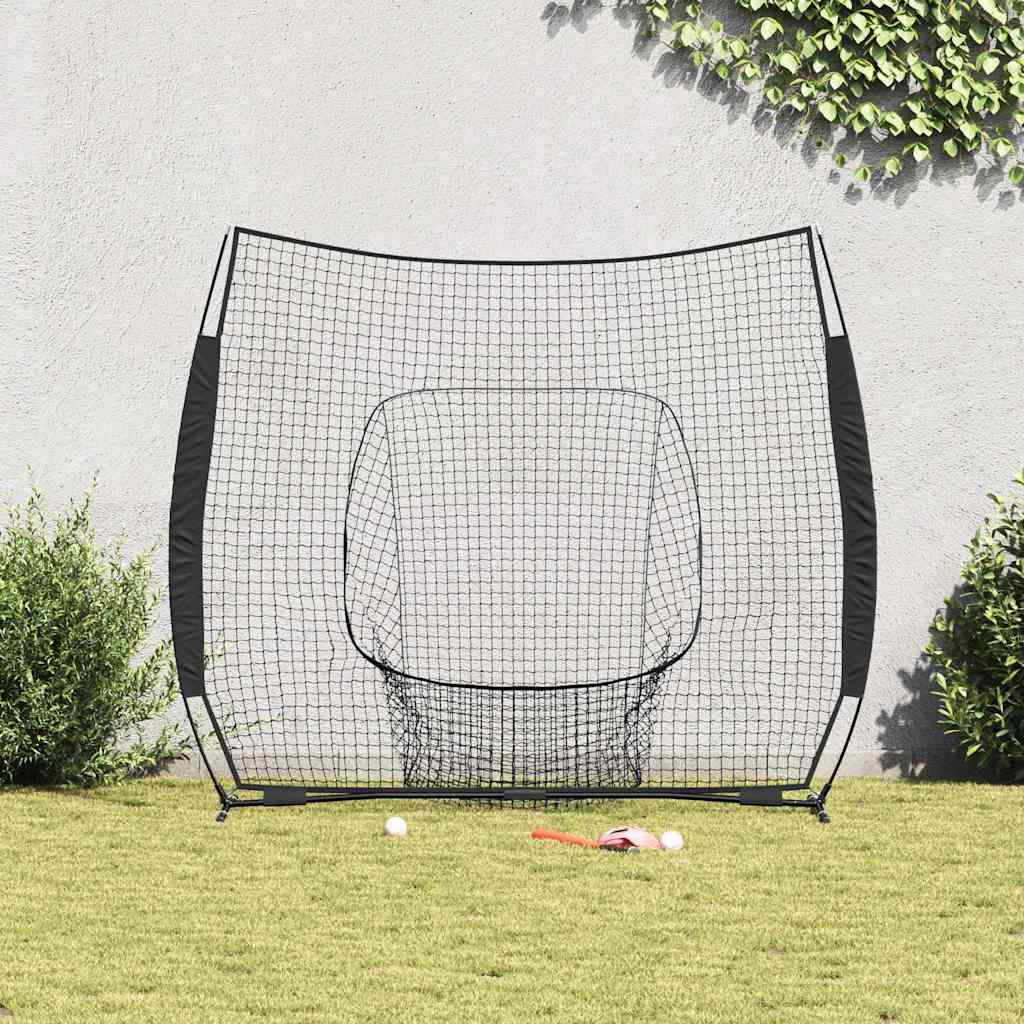 Vidaxl honkbaloefennet zwart 250 x 106 x 209 cm polyester