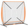 Rete da allenamento da baseball Vidaxl 180 x 89,5 x 152,5 cm