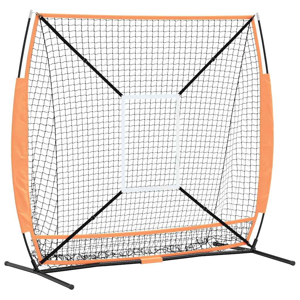 Rete da allenamento da baseball Vidaxl 180 x 89,5 x 152,5 cm