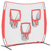 Rete da allenamento Vidaxx baseball nera 214,5 x 89,5 x 181 cm poliestere