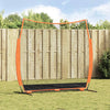 Vidaxl golf trainingshulpmiddel zwart 250 x 106,5 x 210 cm polyester