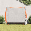 Vidaxl golf trainingshulpmiddel zwart 250 x 106,5 x 210 cm polyester