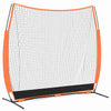 Vidaxl golf trainingshulpmiddel zwart 250 x 106,5 x 210 cm polyester